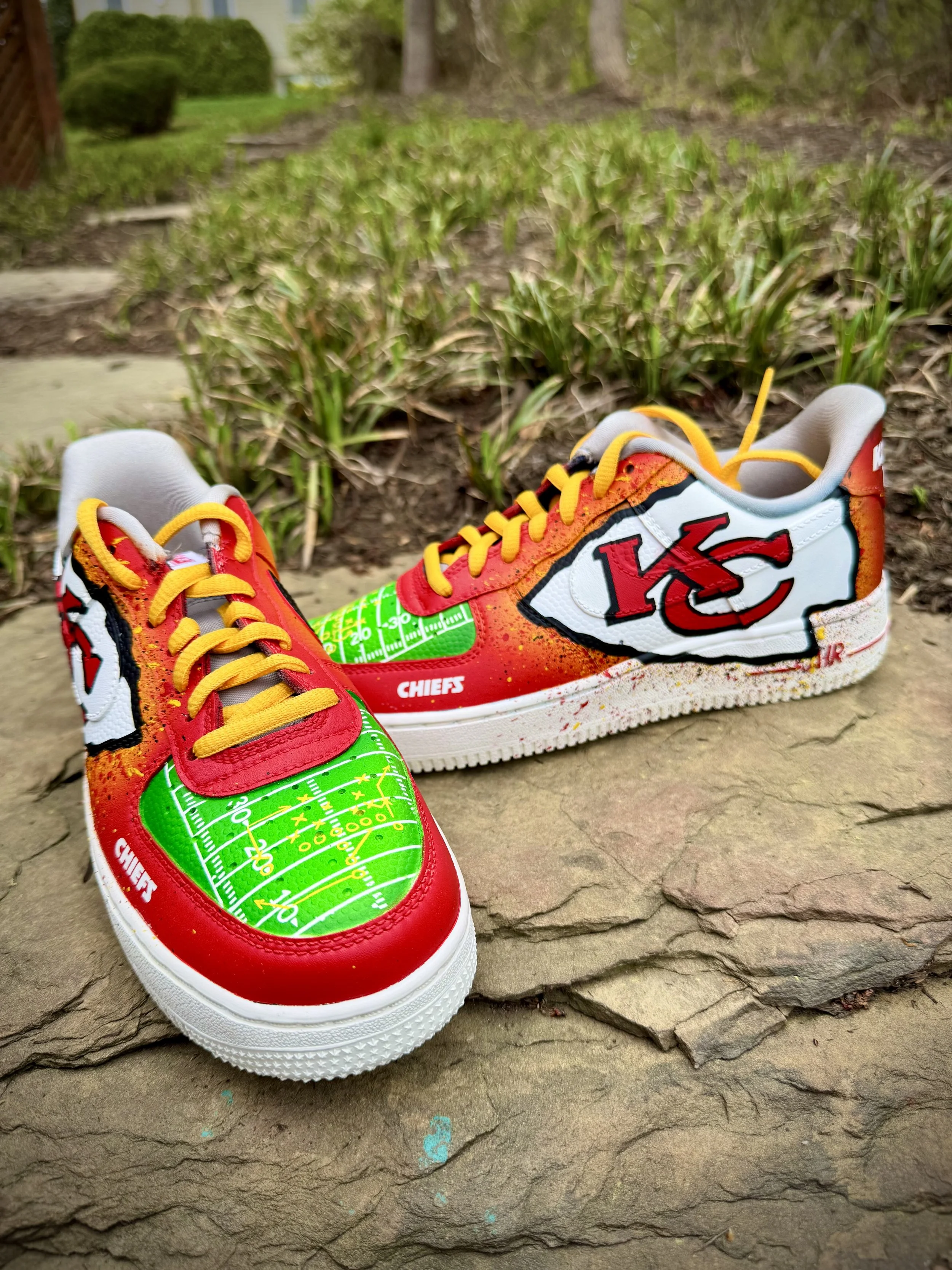 Custom 69 Nike Air Force 1 '07 Low - Tekashi 6ix9ine — Q's Custom